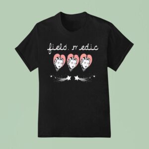 Field Medic Star Girl Heart Broken T Shirt