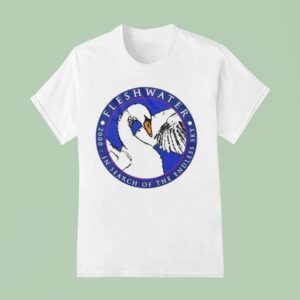 Fleshwater In Search Of The Endless Sky Swan T Shirt