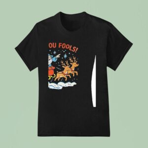 Fly You Fools Christmas Wizard Santa T Shirt
