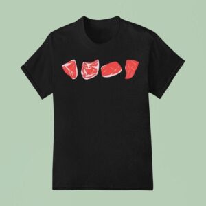 Four Meats Graphic T Shirt