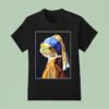 Frog Vermeer S Girl With A Pearl Earring Parody Meme T Shirt