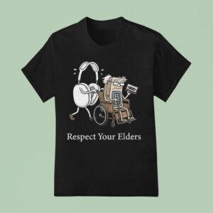 Gaming Tech Focus Respect Your Elders T Shirt