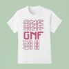 George Not Found Valentine S George Pink Gnf Spli T Shirt