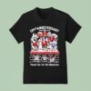 Georgia Bulldogs Th Anniversary Commemorative Signatures Players T Shirt