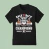 Georgia Bulldogs Back Back Southeastern Conference Sec Champion T Shirt