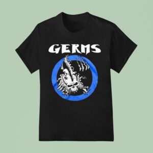 Germs Mohawk Skull T Shirt