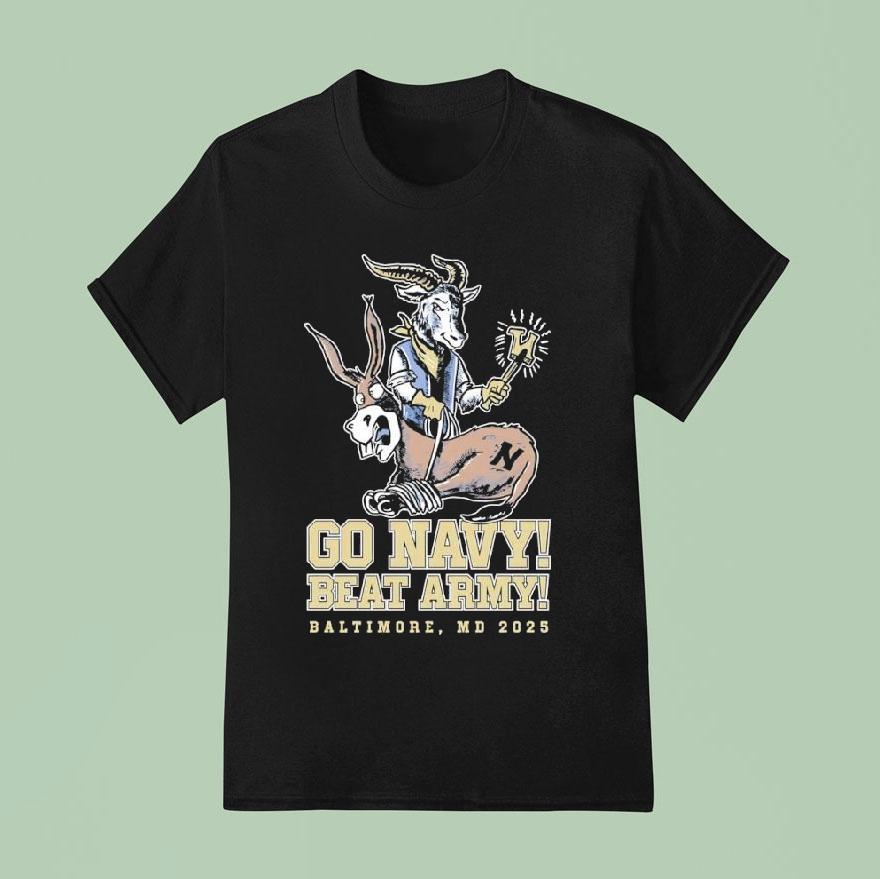 Go Navy Midshipmen Beat Army Black Knights Baltimore Md T Shirt