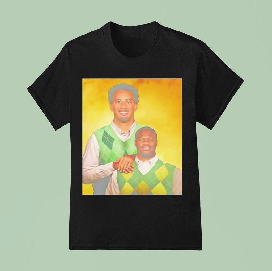 Green Bay Football Jordan Love And Micah Parsons Step Brothers T Shirt