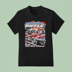 Greg Biffle Tri City Raceway Track Champion Signature T Shirt