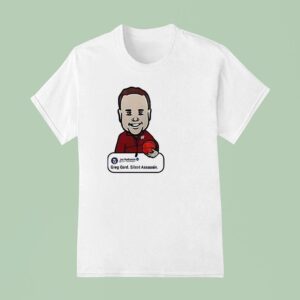 Greg Gard Silent Assassin Chibi Caricature T Shirt