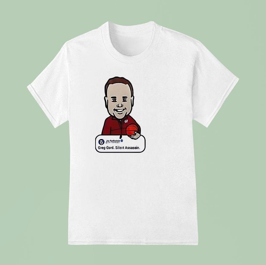 Greg Gard Silent Assassin Chibi Caricature T Shirt