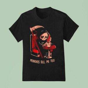 Grim Reaper Coffee Mondays Kill Me Too T Shirt