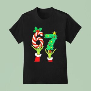 Grinch Hand Christmas T Shirt
