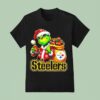 Grinch Holding Pittsburgh Slers Grinchmas T Shirt