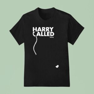 Harry Called Graphic Ghost Phone Receiver T Shirt