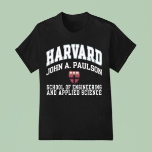 Harvard School Of Engineering And Applied Sciences Logo T Shirt