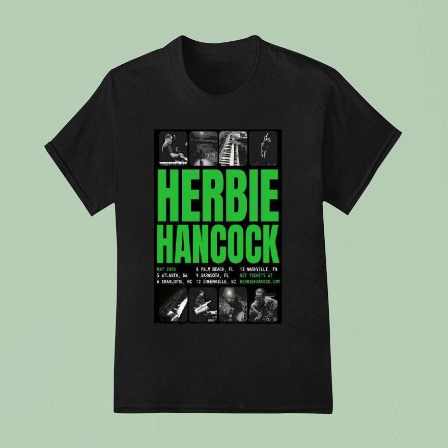Herbie Hancock May Tour T Shirt