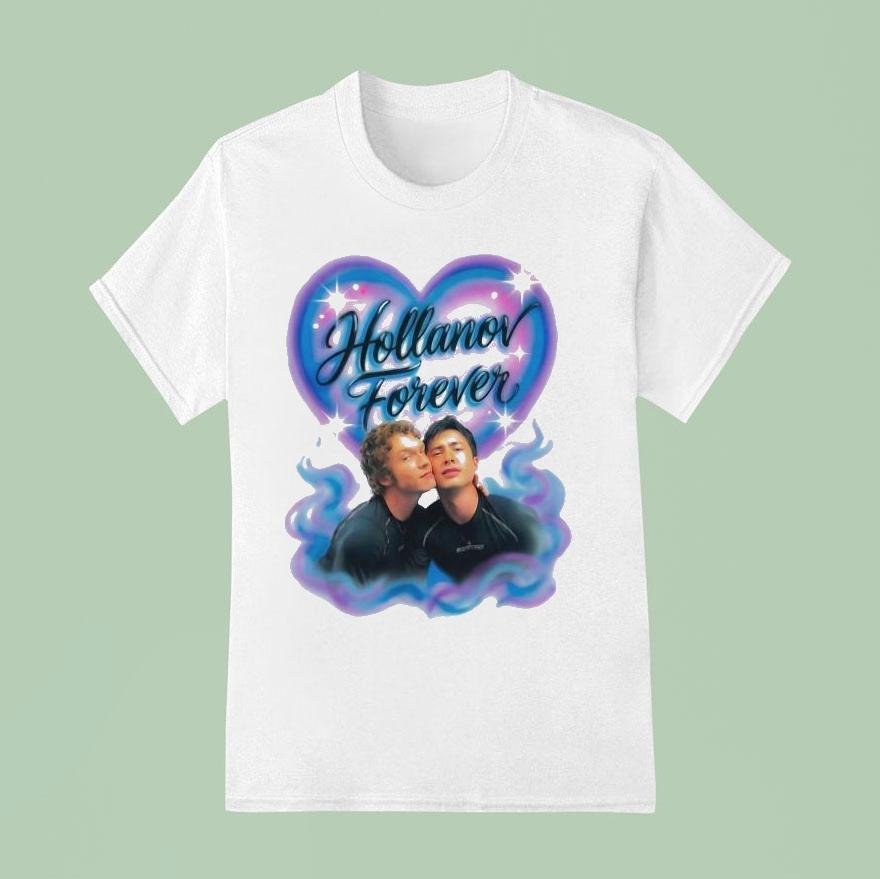 Hollanov Forever Airbrush Hear T Shirt