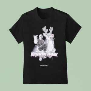 Holy Priest Reindeer Christmas Middle Finger T Shirt