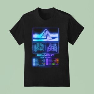 Honey Revenge And Rain City Drive Eu Uk Tour T Shirt