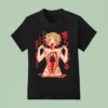 Horror Anime Girl Monster Mouth T Shirt