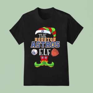 Houston Astro Christmas Elf T Shirt