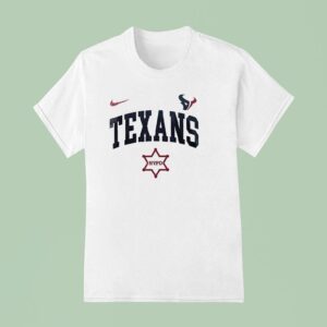 Houston Texans Nypd Th Anniversary Logo T Shirt