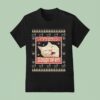 Ibuprofen Cat Sleeping Christmas Ugly Meme T Shirt