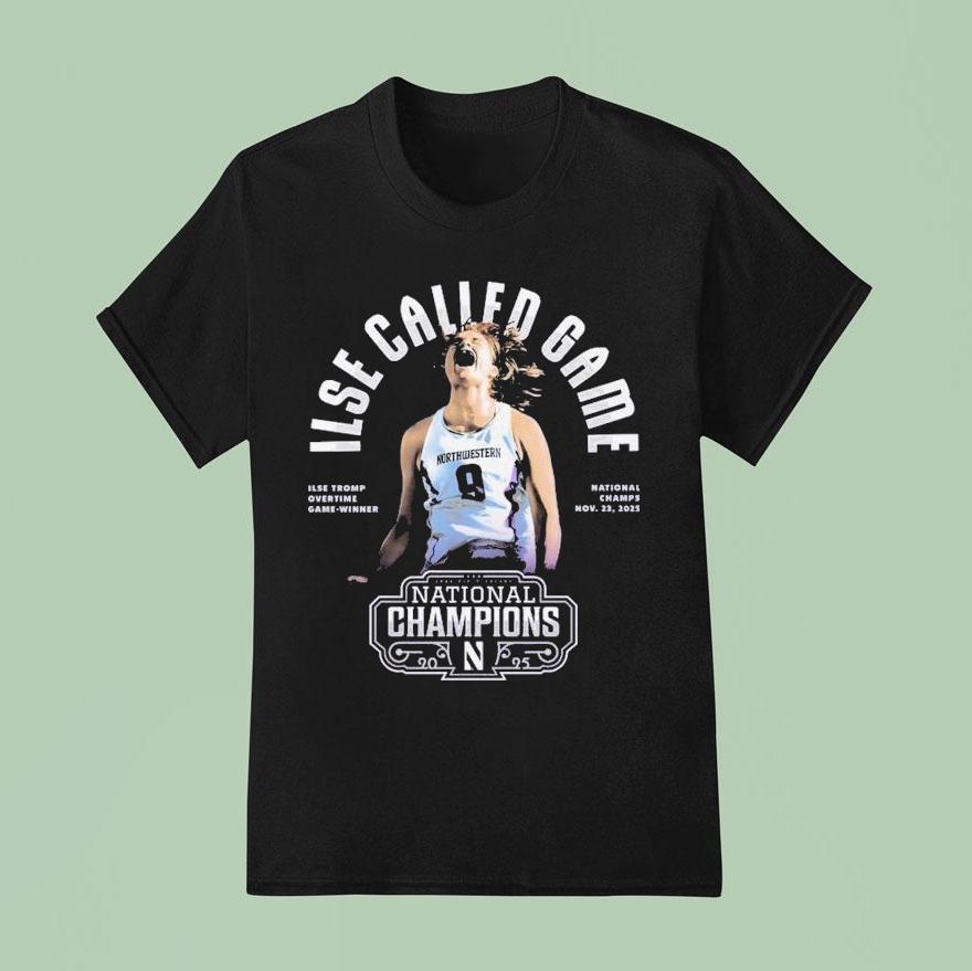 Ilse Tromp Northwestern Wildcats National Championship T Shirt