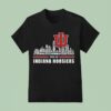 Indiana Hoosiers Skyline Names T Shirt