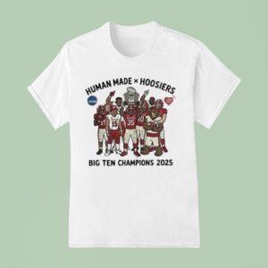 Indiana Hoosiers Big Ten Championship Winner Cfp Ncaa Human Made T Shirt