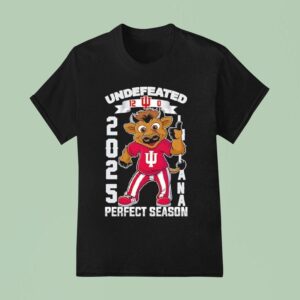 Indiana Hoosiers Mascot Undefeated Perfect Season T Shirt