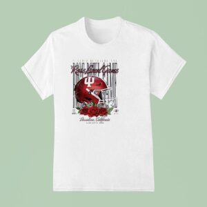 Indiana Hoosiers Playoff Quarterfinal Rose Bowl Game Name Roster Helme T Shirt