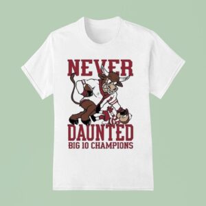 Indiana Hoosiers Stomp Ohio State Buckeyes Never Daunted Big Champions Masco T Shirt