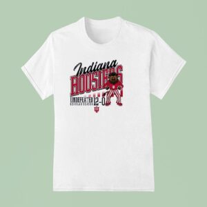 Indiana Hoosiers Undefeated Regular Season Dates Schedule T Shirt