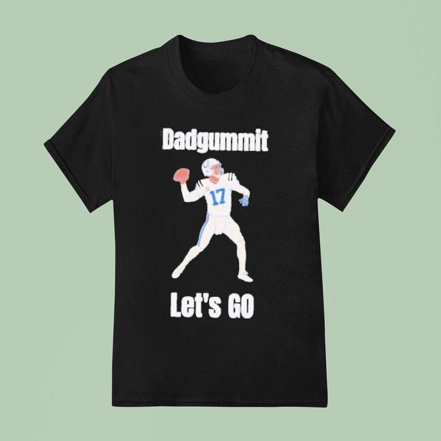Indianapolis Colts Philip Rivers Dadgummit Let S Go T Shirt
