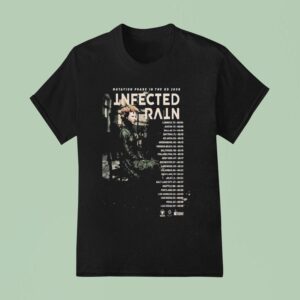 Infected Rain Mutation Phase In The Us Tour T Shirt