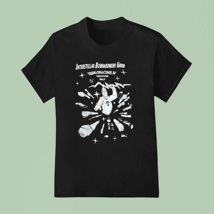 Interstellar Bombardment Group Sigma Draconis Iv T Shirt