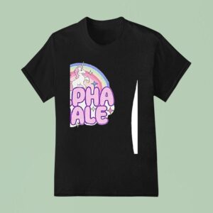 Ironic Alpha Male Unicorn Rainbow T Shirt