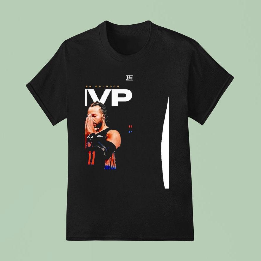 Jalen Brunson New York Knicks Team Emirates Nba Cup Champions T Shirt
