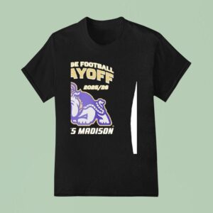 James Madison Dukes Football Mascot College Football Playoff T Shirt