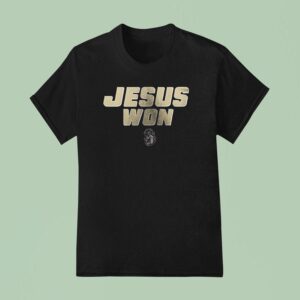 James Madison Dukes Jesus Won Cross T Shirt