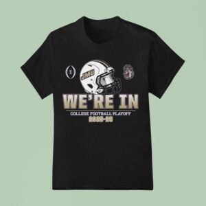 James Madison Dukes Sun College Football Playoff We Re In Helmet T Shirt