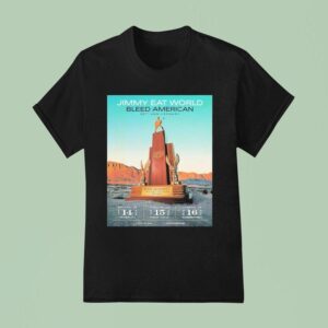 Jimmy Eat World Bleed American Th Anniversary Uk Dates T Shirt