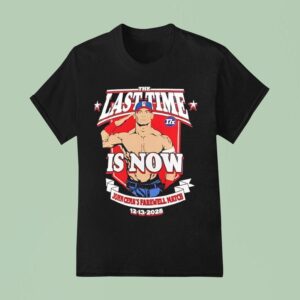 John Cena The Last Time Is Now Farewell Match T Shirt
