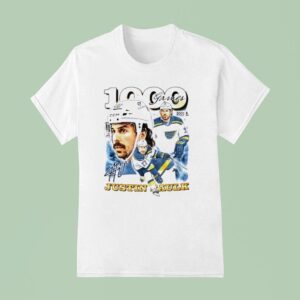 Justin Faulk Reaching A Milestone Of Nhl Games Played T Shirt