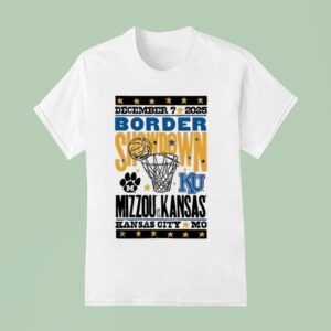 Kansas Jayhawks Summit Border Showdown T Shirt