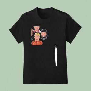 Kate Marv Harry And Kevin Home Alone Featuring In The Bohemian Rhapsody T Shirt