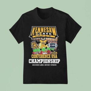 Kennesaw State Owls Conference Usa Championship December Amfirst Stadium T Shirt