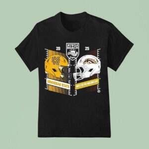 Kennesaw State Owls Vs Western Michigan Broncos Football Myrtle Beach Bowl T Shirt